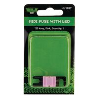 Hulk 4x4 Pkt 1 Midi Fuse Pink 125 Amp with LED 32 VDC