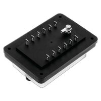 Hulk 4x4 12-Way Weather Proof ATS Blade Fuse Box Blade Screw Cover with LED