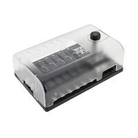 Hulk 4x4 12 Way Fuse Box ATS Standard Blade Fuse Bus Bar & LED Fault