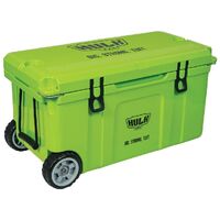 Hulk 4x4 75L Portable Ice Cooler Box On Wheels & Folding Handle