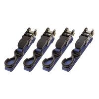 Ratchet Tie Down Straps - 4 Pack