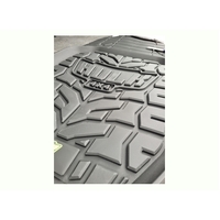 Hulk 4x4 Heavy Duty Deep Dish Floor Mats (Front Pair Black)