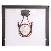 Hulk 4x4 100W Fixed Solar Panel - Black