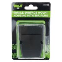 Hulk 4x4 Single Surface Mount Housing 50Amp Anderson Style Plug