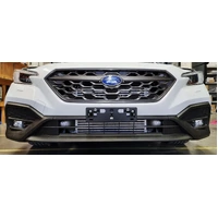 Process West Stage 1 Kit Retains Factory Crash Bar Intercooler Core Suit PW Intake Manifold (WRX VB 22+) - Black SKU: PWFMIC10BIM