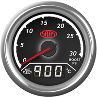 Dual Gauge Boost 0-30 Psi/Exhaust Temp 0c-900c Analogue/Digital Trax Series