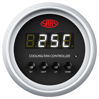 Digital Cooling Fan Controller 0c-100c 52mm Black Muscle Series 2