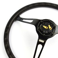 Steering Wheel Poly 15" Classic DD Black Alloy Slots