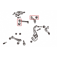 FRONT UPPER ARM BUSHING AUDI, A4, A5, A7, S4, S5, 07-PRESENT, 4G 10-PRESENT, 8T 07-PRESENT, B8 08-16, B8 09-16