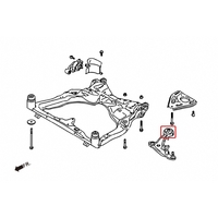 FRONT LOWER ARM BUSH, REAR NISSAN, ALTIMA, MURANO, TEANA, J32 08-13, L32A 08-13, Z51 09-14