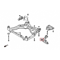 FRONT LOWER ARM BUSH NISSAN, ALTIMA, MURANO, TEANA, J32 08-13, L32A 08-13, Z51 09-14