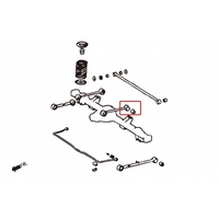 REAR UPPER ARM BUSH TOYOTA, LEXUS, LAND CRUISER, LX, LX450 J80 95-97, J80 90-97