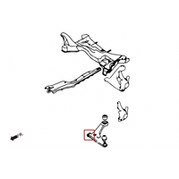 FRONT LOWER ARM BUSH FRONT MITSUBISHI, ECLIPSE, LANCER MIRAGE, OUTLANDER, 01~07, 18-PRESENT, 06-12, 12-P
