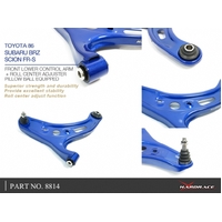 FRONT LOWER CONTROL ARM + ROLL CENTER ADJUSTER SUBARU, TOYOTA, 86, BRZ, FR-S, ZC 6, ZN6, FT86/FR-S ZN6/ZC6