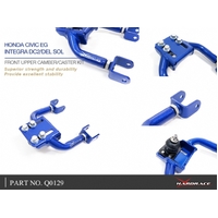 FRONT UPPER CAMBER/ CASTER KIT HONDA, CIVIC, DEL SOL, INTEGRA, DC2 TYPE R 95-98, EG, EH, EJ1/2, EG1/2
