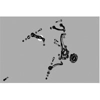 FRONT LOWER REAR ARM - SHOCK BUSHING MERCEDES-BENZ C-CLASS W205, E-CLASS W213 RWD