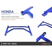 FRONT LOWER 4 POINTS BRACE HONDA, CIVIC, FG, FB