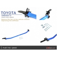 FRONT STRUT BAR TOYOTA, VIOS, YARIS/VITZ, XP90/NCP9# 05~14, XP150 13-PRESENT, XP150; 14-PRESENT