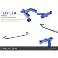 REAR SUBFRAME BRACE TOYOTA, VIOS, YARIS/VITZ, XP90/NCP9# 05~14, XP150 13-PRESENT, XP150; 14-PRESENT