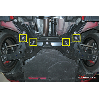 TOYOTA GR YARIS 20+ STEERING RACK BRACE KIT