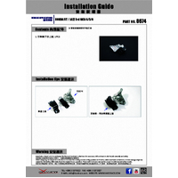 LEFT SIDE HARDENED ENGINE MOUNT (TRANSMISSION, Race Version) HONDA, JAZZ/FIT, GK3/4/5/6