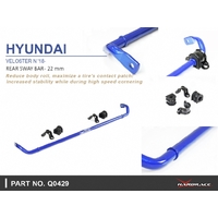 REAR SWAY BAR 22MM HYUNDAI, VELOSTER, 18-PRESENT