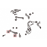FRONT LOWER ARM BUSHING AUDI, A4, A5, A6, A7, S4, S5, 07-PRESENT, 4G 10-PRESENT, 8T 07-PRESENT, B8 08-16, B8 09-201