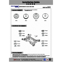 REAR SUBFRAME BUSHING NISSAN, FAIRLADY Z, Z33 02-08