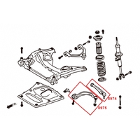 FRONT LOWER REAR ARM RH+LH BMW, 5/6 SERIES , F06/F12/F13, F10/F11/F07