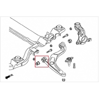FRONT BUSHING FRONT LOWER ARM VOLKSWAGEN, TRANSPORTER, T4 98-03, T5 03-16, T6 16-PRESENT