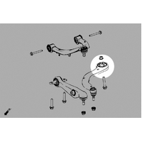 TESLA MODEL 3 '17-/ MODEL Y '20- FRONT LOWER REAR CURVED ARM BUSHING