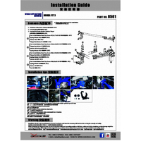 BODY REINFORCED BAR HONDA, JAZZ/FIT, GK3/4/5/6