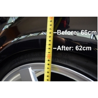 REAR LOW DOWN KIT AUDI, VOLKSWAGEN, A3, GOLF, S3, TIGUAN, TT, 5N 07-16, MK2 06-12, MK2 8J 06-14, MK2 8P 04-13,