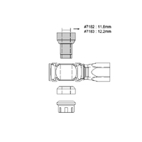 REVERSE RC TIE ROD END HONDA, INTEGRA, DC5 RSX, 02-06, DC5 02-06, DC5 TYPE R 02-06