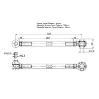 REAR TOE KIT TOYOTA, MR2, AW11 87-89