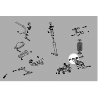 TOYOTA GR YARIS 20+ REAR LOWER ARM BUSHING KIT
