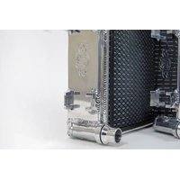 CSF Racing Auxiliary Radiator - Mercedes AMG W205 BMW M3/M4 G8X ZF8