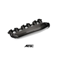 ARTEC Performance Nissan RB26 Dry Carbon Air Intake Manifold 3K Carbon Weave Gloss RB26-IM-3K-GLSS