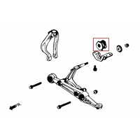 FRONT LOWER ARM COMPLIANCE BUSH HONDA, CIVIC, RD1-RD3 97-01, EK3/4/5/9, EJ6/7/8/9, EM1