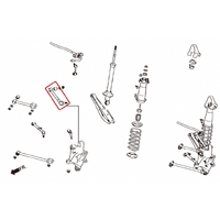 REAR UPPER CAMBER KIT TOYOTA, LEXUS, CROWN, CROWN MAJESTA, GS, IS, MARK X/REIZ, GRX120 04-09, GRX13X 09-, XE20 20