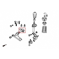 FRONT LOWER CONTROL ARM BUSHING AUDI, VOLKSWAGEN, CC, PASSAT, SHARAN, TIGUAN, TT, 5N 07-16, 08-ON, TYP 7N 10-PRESENT,