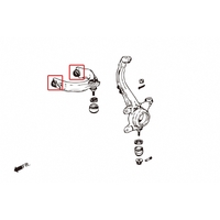 FRONT UPPER ARM BUSH HONDA, ACCORD CF/CH/CL1/2/3