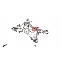REAR DIFF MOUNT BUSHING REAR NISSAN, FAIRLADY Z, Z34 08-