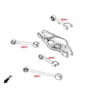 REAR UPPER FRONT ARM TESLA MODEL 3 '17-