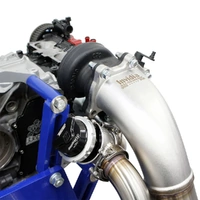 BNM Performance Fab 2-Bolt External Wastegate EWG Up-Pipe for Subaru WRX/STI/LGT/FXT (EJ20/EJ25)