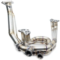 BNM Performance Fab Single Scroll Unequal Length Rotated Twist Mount Turbo Kit w/3.5" Down-Pipe for Subaru WRX/STI/LGT/FXT (EJ20/EJ25)
