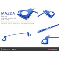REAR ADD ON SWAY BAR 17MM MAZDA, CX3, DK 15-