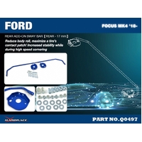 REAR ADD-ON SWAY BAR FOCUS, MK4 18-