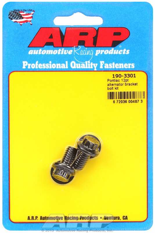 ARP Pontiac 12pt Alternator Bracket Bolt Kit ARP Pontiac 12pt Alternator Bracket Bolt Kit