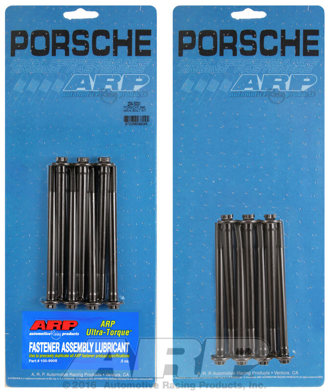 ARP Crankcase Thru Bolt Kit | Multiple Porsche Fitments (204-5406) main image 0